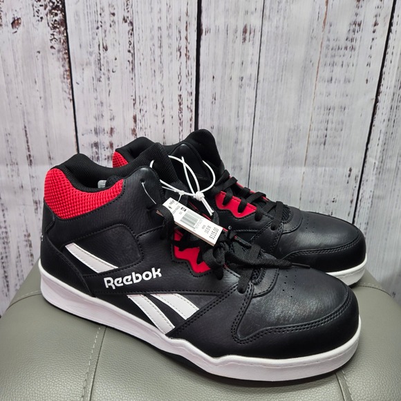 Reebok RB4132 Mens 10.5 M High Top Work Shoes Sneakers Composite Toe No Slip